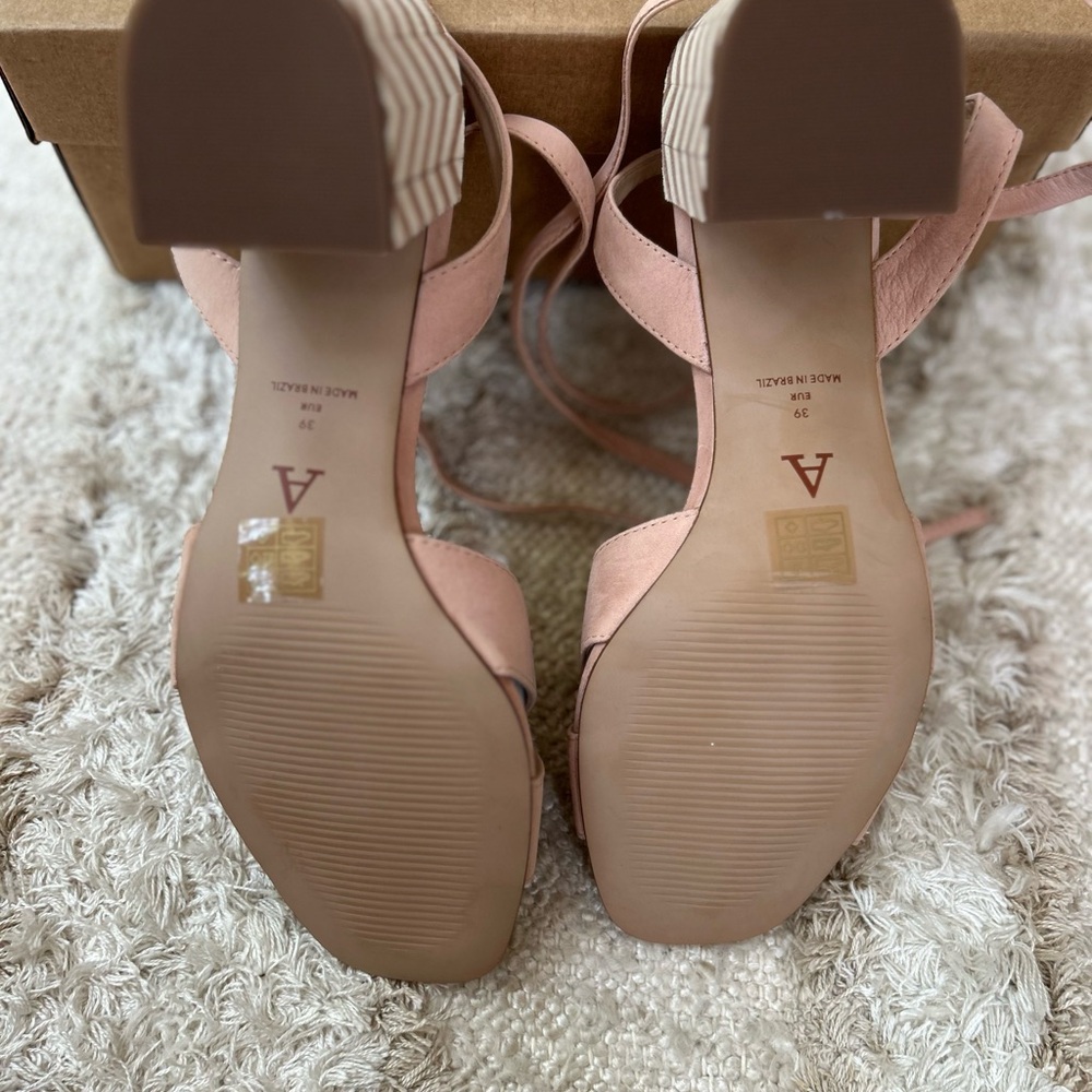 Anthropologie ankle tie sandal - Picture 8 of 9